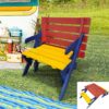 Multi Functional Kid's Arm Chair Table 2 Benches Set Easy To Clean - Colorful - Image 4