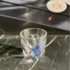 Leading Ware Rainbow Diamond Acrylic Glasses Drinking (Set of 4) Dof 9Oz Bpa Free Plastic Cocktail Glasses - Clear - Image 3