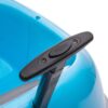 Bumper Car For Kids, 12V Dual Drive 1-6 Years Old Children's Electric Car With Pushrod Dinner Plate USB Bt Music Rocking Horse Mode Anti-Collision Bumper Ride On Car - Blue - Image 8