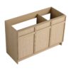 Modern Freestanding Bathroom Vanity With 3 Soft Close Cabinet Doors - Oak - Image 7