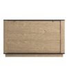 Modern 6 Drawer Cabinet With Metal Rounded Corners And Exquisite Handles Multi Functional Storage - Natural Wood - Image 18