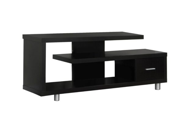 TV Stand, Console, Media Entertainment Center, Storage Cabinet, Contemporary & Modern - Espresso