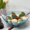 Swirl Acrylic Serving Bowls Unbreakable Large Plastic Bowls For Soup Salad And Snacks Bpa Free - Blue - Image 2