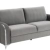 Wenona - 3 Piece Living Room Set Sofa Loveseat Chair - Gray - Image 3