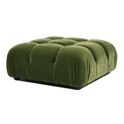 Marcel - Bubble Modular Modern Cocktail Ottoman - Olive Green
