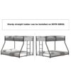 Adam - Twin Over Full Metal Bunk Bed - Black - Image 16