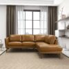 Benson - Sectional Sofa Right Facing Chaise - Tan - Image 5