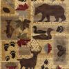 Nature's Nest - 2' X 3' Lodge Area Rug Polyester - Multi - Image 5