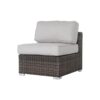 6 Person Seating Set With Cushions - Brown / Gray - Image 5
