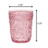 Paisley - Acrylic Glasses Drinking (Set of 4) Dof, Bpa Free, 13Oz - Pink - Image 3