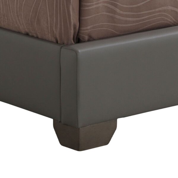 Aaron - King Bed - Light Gray