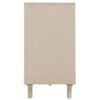 4 Door Cabinet, Suitable For Bedroom - Natural - Image 12