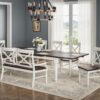 Mountina - Bench - Brown / White - Image 5