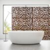 Outdoor & Indoor Privacy Screen Metal Privacy Screen, Freestanding Decorative Privacy Screen For Deck Balcony Patio - Rust Red - Image 2