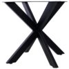 Spider Shaped Steel Table Legs, Metal Dining Table Frame, Heavy Duty Box Section Table Base - Black - Image 5