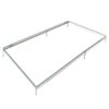 6.3'x10.2'x7' Polycarbonate Greenhouse, Heavy Duty Outdoor Aluminum Walk-In Green House Kit With Rain Gutter, Vent And Door For Backyard Garden - Aluminium - Image 21