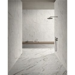 Snow Mountain Polished Marble Tile For Wall And Floor Stone - White / Natural