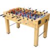 Hurricane - Foosball Table For Family Game Rooms With Light Cherry And Free Accessories - Brown - Image 7