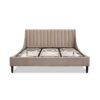 Aspen - King Vertical Tufted Headboard Platform Bed Set - Mink Beige - Image 4