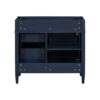 Bathroom Vanity Without Top Sink, Modern Bathroom Storage Cabinet With 2 Drawers And A Tip-Out Drawer, Frame (Not Include Basin Sink) - Blue - Image 6