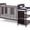 Ramsey - 3 In 1 Convertible Crib, Changer Combo - Espresso - Image 2