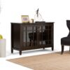 Connaught - Low Storage Cabinet - Dark Chestnut Brown - Image 6