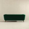 Addison - Large Velvet Sofa - Dark Green / Green - Image 5