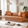 Dylan - Modern Sofa - Cognac - Image 5