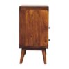 Curved Nordic Charm Console - Brown - Image 5