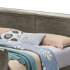 King Bed Panel Sleigh - Gray - Image 2