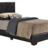 Twin Bed For Any Bedroom Stylish - Black - Image 3