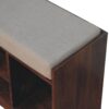 Retreat - Shoe Bench, 1 Drawer - Chestnut - Image 9