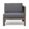 Alcove - L Shape Sofa Set - Dark Gray - Image 15