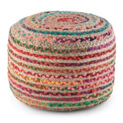 Margo - Round Pouf - Multi Color