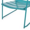 Contemporary Conrad Chair Outdoor Seating - Teal - Image 12