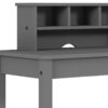 Logan - Writing Desk - Gray - Image 3