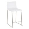 Mara - Contemporary Counter Stool (Set of 2) - White - Image 2