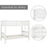 Twin Over Twin Bunk Bed & Ladder - White - Image 5