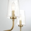 Dazzle - 5 Lights Chandelier With Clear Seeded Satin - Antique Brass / Clear / Gold - Image 5