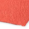 Spongy - Microfiber Square Pouf With Cozy Texture - Coral - Image 4