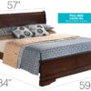 Full Bed Charming Traditional - Cappuccino - Image 2