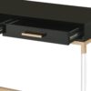 Adiel - Sofa Table - Black / Gold - Image 5
