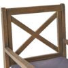 Perla - Dining Chair Set With Cushions 2 Piece - Dark Gray - Image 14