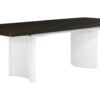 Carene - Dining Table (With Leaf) - Brown / White - Image 2