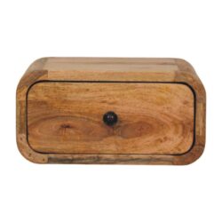 Avora - Mini Wall Mounted 1 Drawer Nightstand - Beige