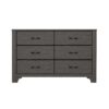 Junipe - 6 Drawer Dresser - Brown - Image 2