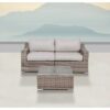 2 Person Seating Set With Cushions - Gray - Image 5