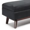 Owen - Rectangular Storage Ottoman - Midnight Black - Image 6
