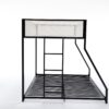 Adam - Twin Over Full Bunk Guard Rail - Black With White Mesh - Image 3
