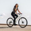 A28250 700Cx35 Road Bike With Aluminum Alloy Wheels, 21 Speed Gear System, Disc Brakes, Wide Tires, Ideal For Urban Commuting And Student Transportation - Cream - Image 2